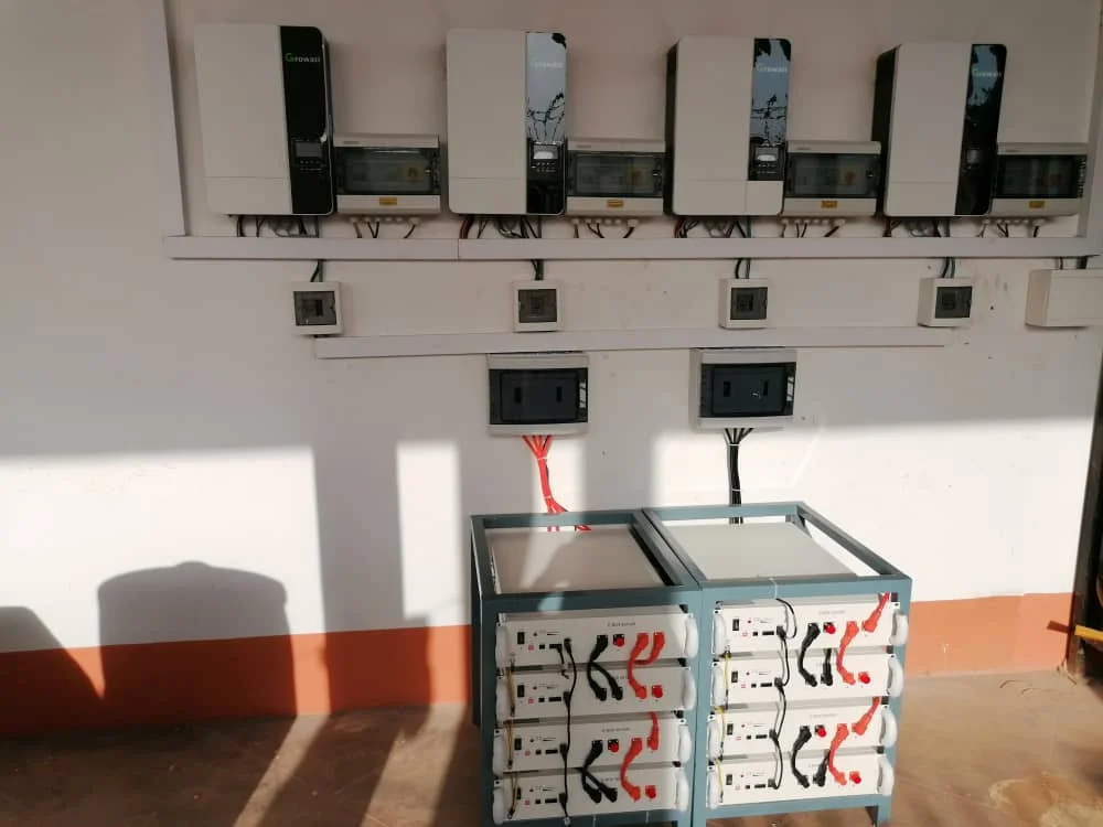Installation of 40kW Pytes Batteries and Gorwatt Inverters in Africa